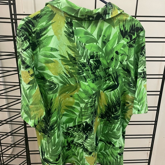 Susan Graver Tops 2. size 2x Blue & Green - Picture 6 of 6